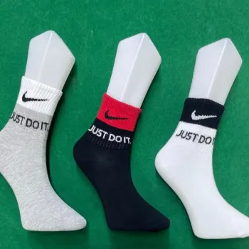 Nike 3 Pair Mid Crew Socks Wholesale Bangladesh