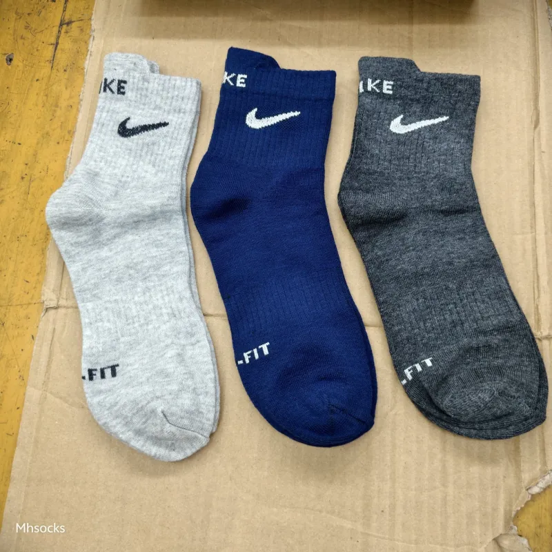 Nike 3 Pair Mid Crew Socks Wholesale Bangladesh