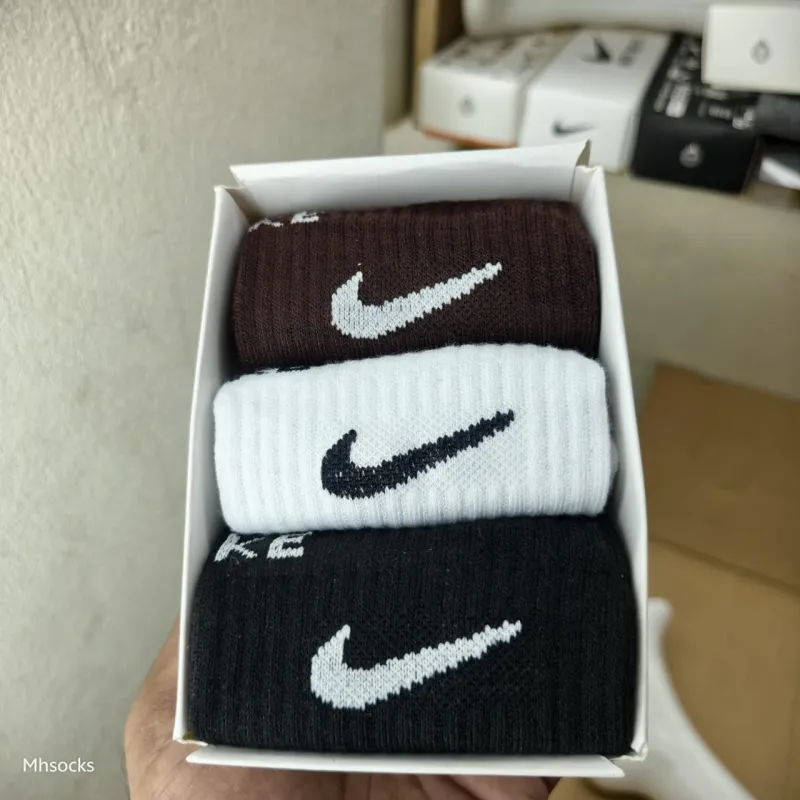 Nike 3 Pair Mid Crew Socks Wholesale Bangladesh