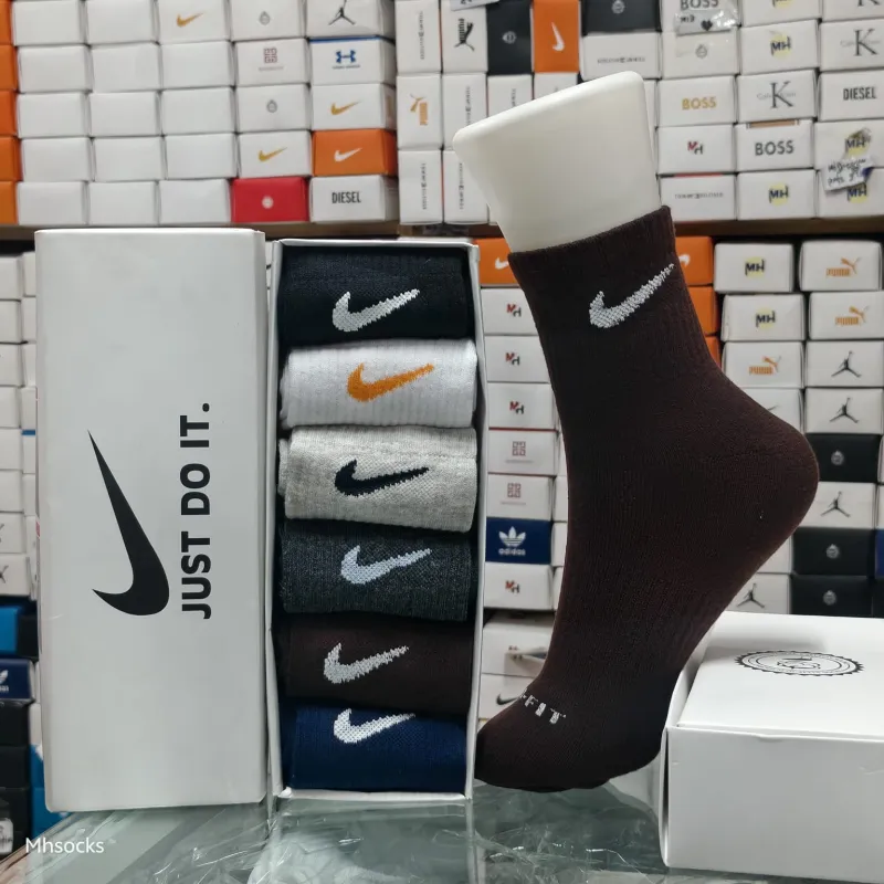 Nike 6 Pair Mid Crew Socks Wholesale Bangladesh