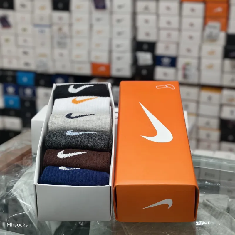 Nike 6 Pair Mid Crew Socks Wholesale Bangladesh