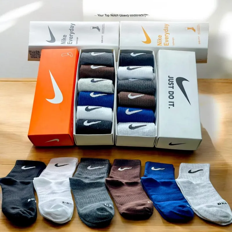 Nike 6 Pair Mid Crew Socks Wholesale Bangladesh