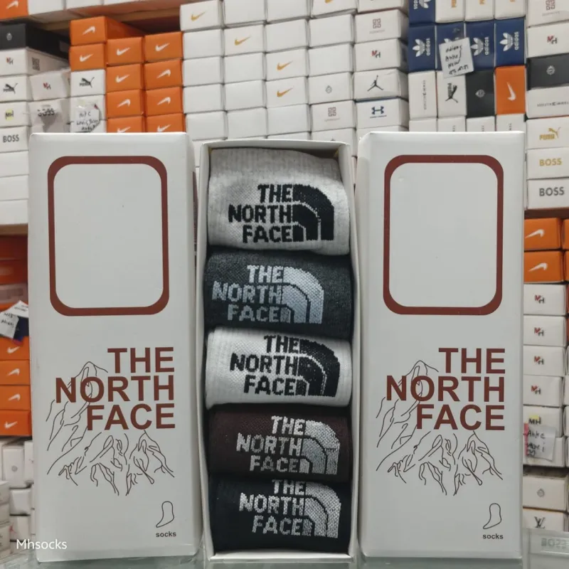 The North Face 6 Pair Mid Crew Socks Wholesale Bangladesh