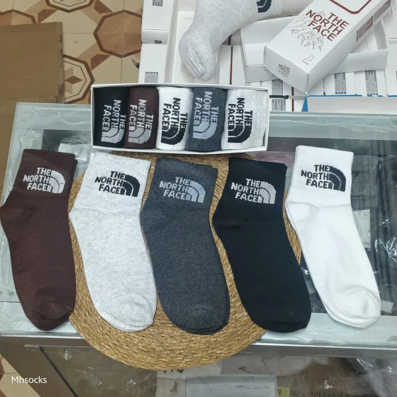The North Face 6 Pair Mid Crew Socks Wholesale Bangladesh