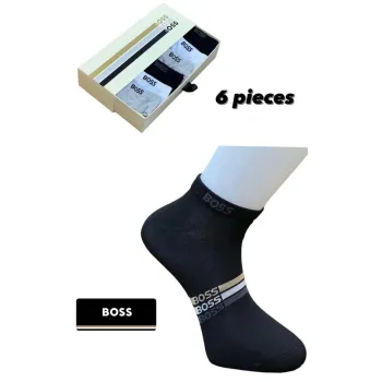 Boss Style Ankle Socks 6 Pairs Wholesale Bangladesh