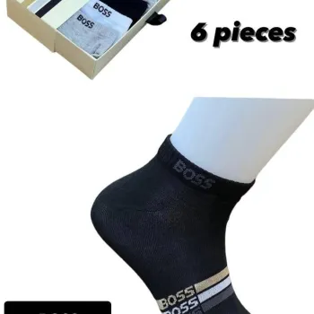 Boss Style Ankle Socks 6 Pairs Wholesale Bangladesh