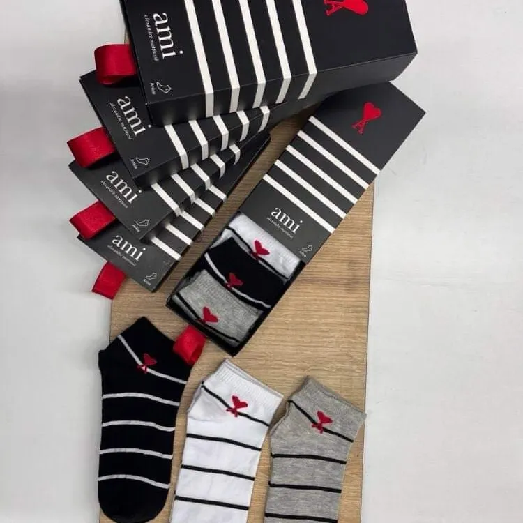 Ami 6 Pair Ankle Socks Wholesale Bangladesh