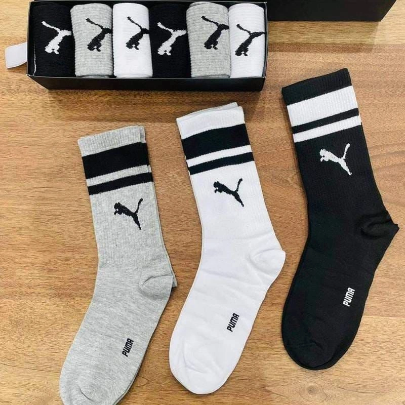 Puma 6 Pair Long Socks Wholesale Bangladesh Puma 6 Pair Long Socks Wholesale Bangladesh
