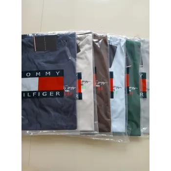 Tommy Hilfiger Men's Cotton T‑Shirt (Classic Flag) Wholesale – Everywear Bangladesh Ltd