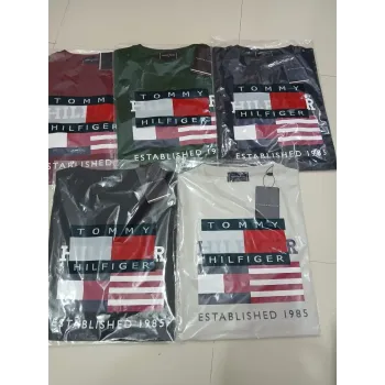 Tommy Hilfiger Men's Cotton T‑Shirt (Colorblock) Wholesale – Everywear Bangladesh Ltd