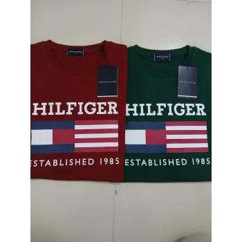 Tommy Hilfiger Men's Cotton T‑Shirt (Colorblock) Wholesale – Everywear Bangladesh Ltd
