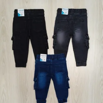 Baby Boys Jeans Joggers Cargo Pant Stretch Wholesale Bangladesh