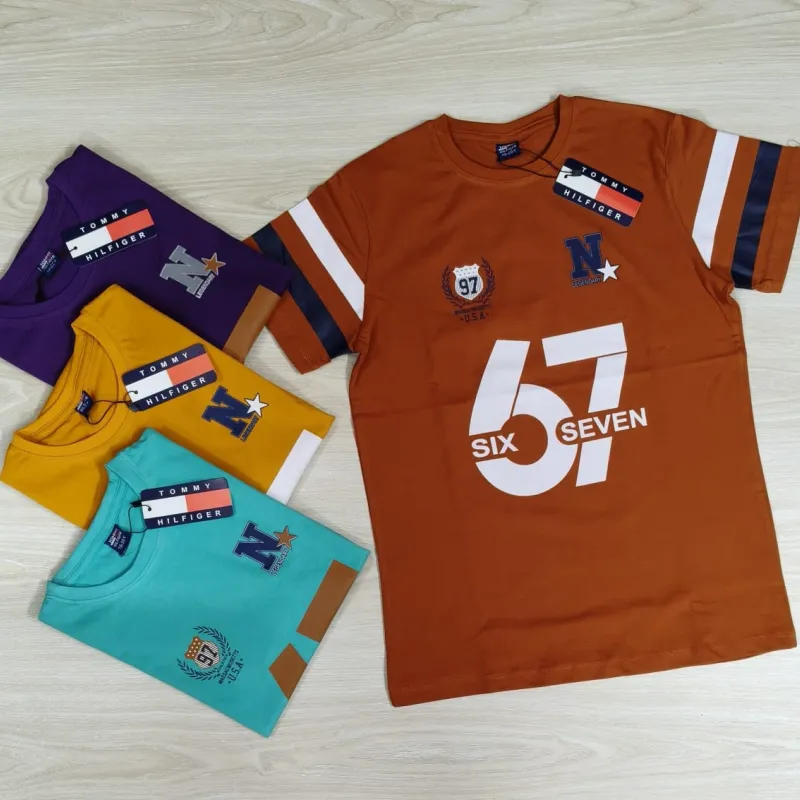 Tommy Hilfiger Adult Boys Premium Short Sleeve T-Shirt Wholesale Bangladesh Tommy Hilfiger Adult Boys Premium Short Sleeve T-Shirt Wholesale Bangladesh