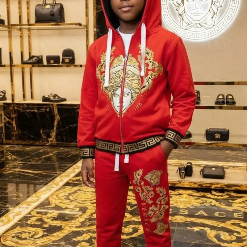 Boys Premium Quality 3pcs Hoodie Set Wholesale Bangladesh