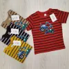 Baby Club Baby Boys Premium Step Print T-Shirt Short Sleeve Wholesale Bangladesh