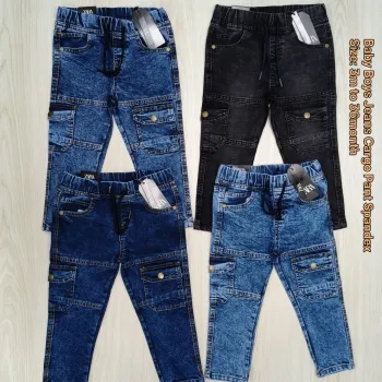 Zara Baby Boys Stretch Jeans Cargo Pant Wholesale Bangladesh