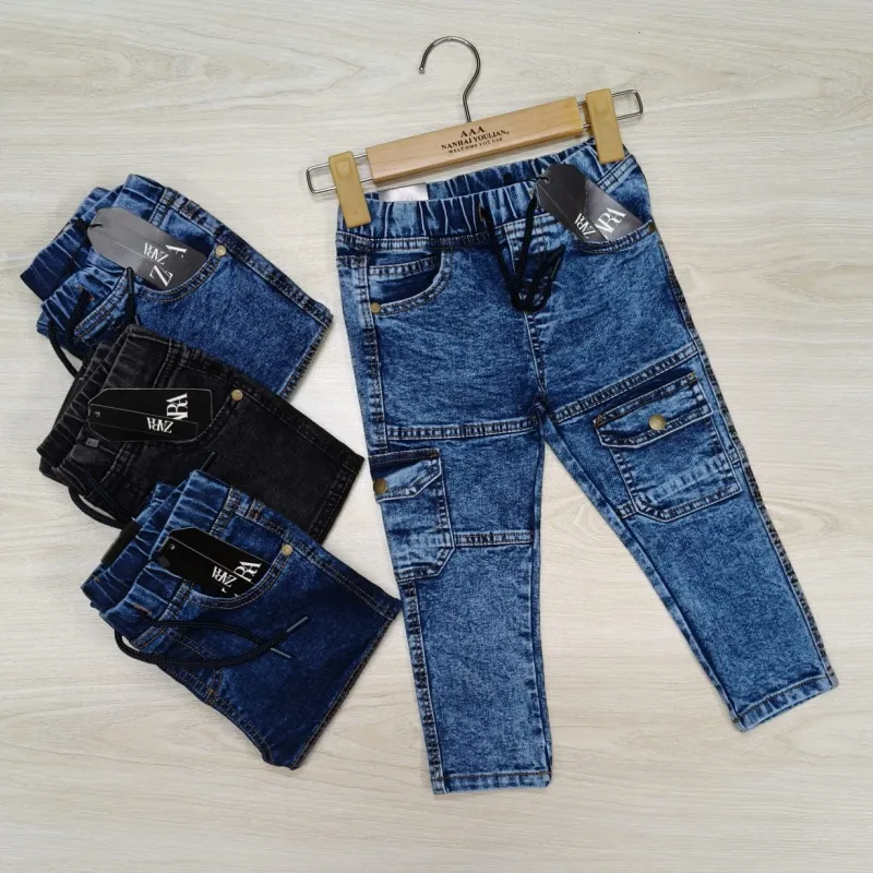 Zara Baby Boys Stretch Jeans Cargo Pant Wholesale Bangladesh