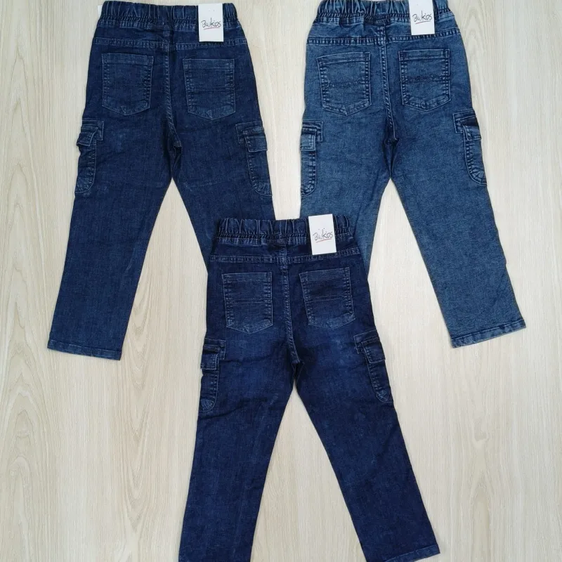 Blukids Boys Stretch Jeans Cargo Long Pant Wholesale Bangladesh