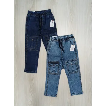 Blukids Boys Stretch Jeans Cargo Long Pant Wholesale Bangladesh