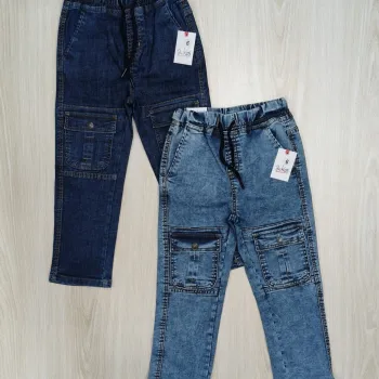 Blukids Boys Stretch Jeans Cargo Long Pant Wholesale Bangladesh