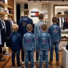 Boys Stylish Denim Jacket Long Sleeve Wholesale Bangladesh