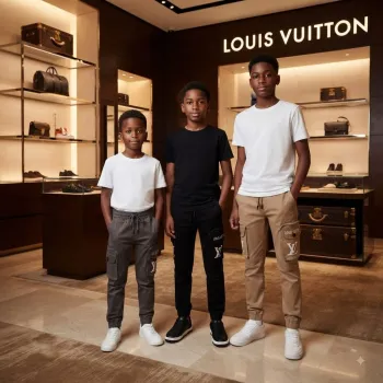 Louis Vuitton Boys Premium Chinos Joggers Cargo Pant Wholesale Bangladesh