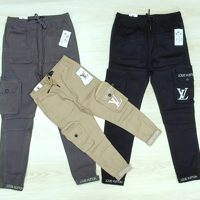 Louis Vuitton Boys Premium Chinos Joggers Cargo Pant Wholesale Bangladesh