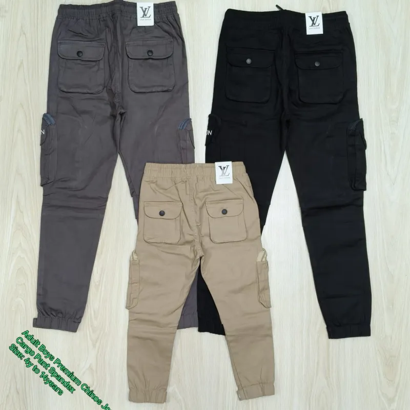 Louis Vuitton Boys Premium Chinos Joggers Cargo Pant Wholesale Bangladesh