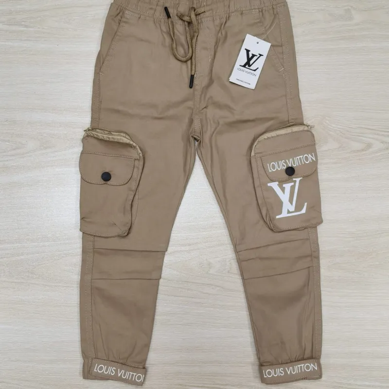 Louis Vuitton Boys Premium Chinos Joggers Cargo Pant Wholesale Bangladesh