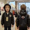 Boys Stylish Leather Hoodie Jacket Wholesale Bangladesh
