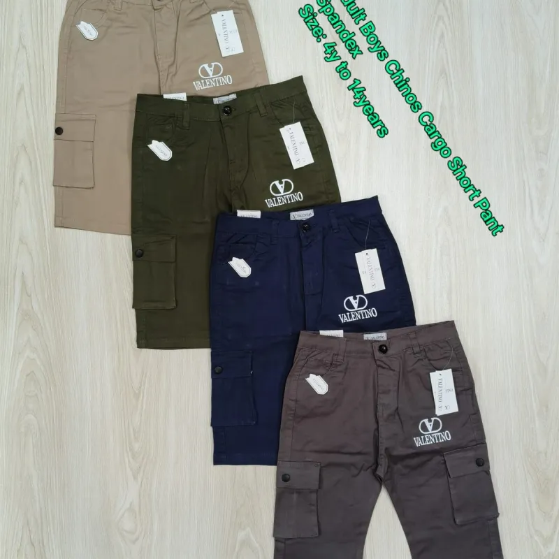 Valentino Boys Premium Chinos Cargo Short Pant Wholesale Bangladesh Valentino Boys Premium Chinos Cargo Short Pant Wholesale Bangladesh