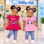 Baby Club Baby Girls Design Frock T-Shirt Short Sleeve Wholesale Bangladesh
