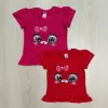 Baby Club Baby Girls Design Frock T-Shirt Short Sleeve Wholesale Bangladesh