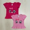 Baby Club Baby Girls Design Frock T-Shirt Short Sleeve Wholesale Bangladesh