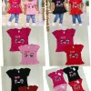 Baby Club Baby Girls Design Frock T-Shirt Short Sleeve Wholesale Bangladesh