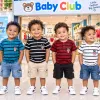 Baby Club Baby Boys Step Button T-Shirt Short Sleeve Wholesale Bangladesh Baby Club Baby Boys Step Button T-Shirt Short Sleeve Wholesale Bangladesh