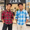 Boys Flannel Long Sleeve Shirt Wholesale Bangladesh