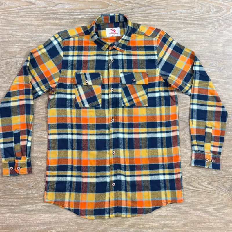 Boys Flannel Long Sleeve Shirt Wholesale Bangladesh