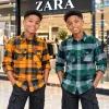 Boys Flannel Long Sleeve Shirt Wholesale Bangladesh