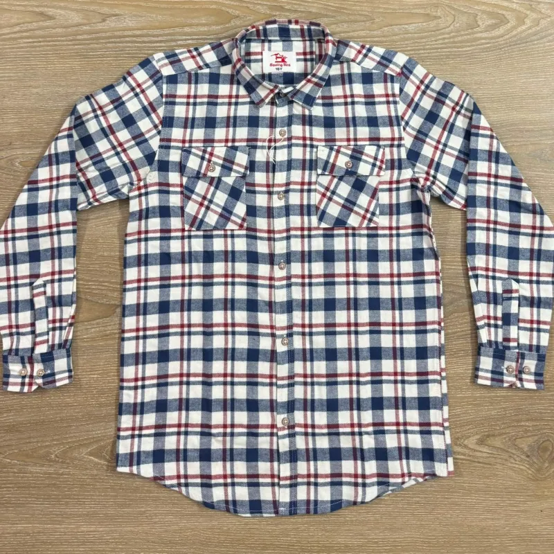 Boys Flannel Long Sleeve Shirt Wholesale Bangladesh