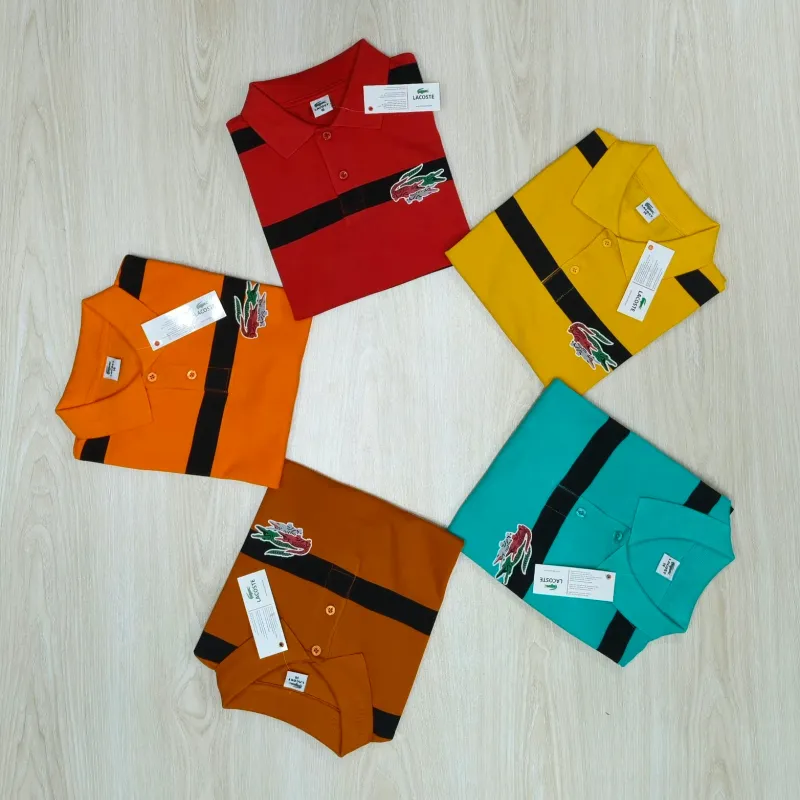 Lacoste Boys Step Button Pique Polo Short Sleeve Wholesale Bangladesh
