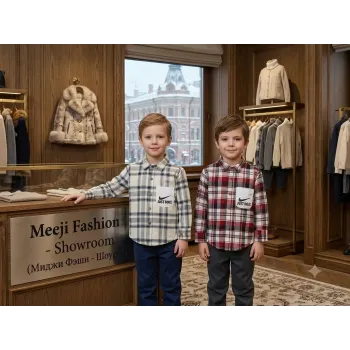 Boys Premium Quality Long Sleeve Shirt Wholesale Bangladesh