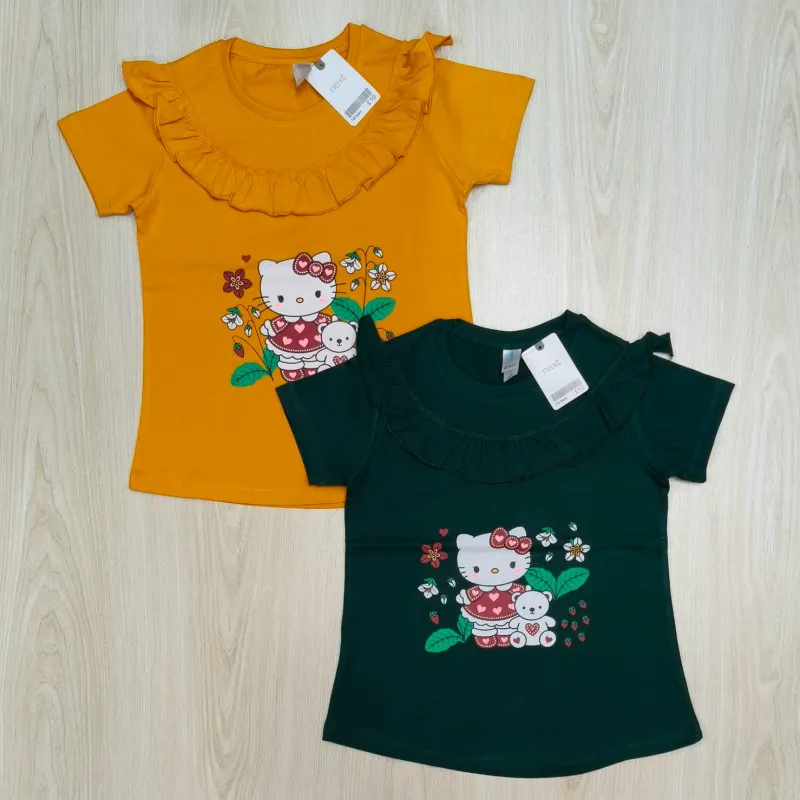 NEXT Girls Design T-Shirt Short Sleeve Wholesale Bangladesh (2Y-8Y) NEXT Girls Design T-Shirt Short Sleeve Wholesale Bangladesh (2Y-8Y)