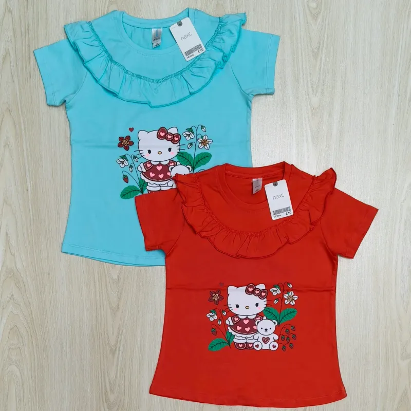 NEXT Girls Design T-Shirt Short Sleeve Wholesale Bangladesh (2Y-8Y) NEXT Girls Design T-Shirt Short Sleeve Wholesale Bangladesh (2Y-8Y)