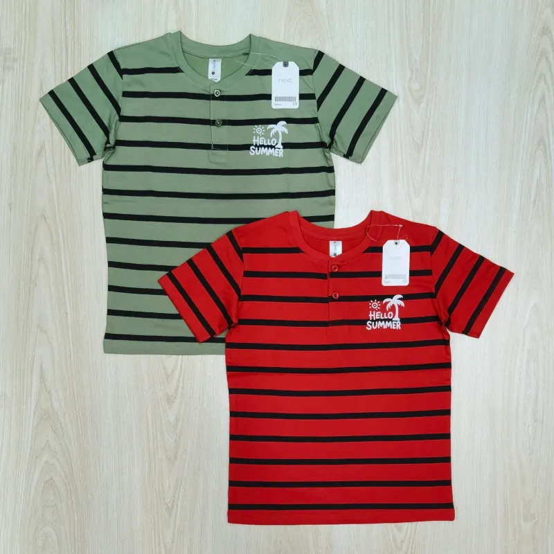 NEXT Boys Step Button T-Shirt Short Sleeve Wholesale Bangladesh
