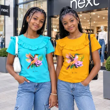 NEXT Girls Design T-Shirt Short Sleeve Wholesale Bangladesh NEXT Girls Design T-Shirt Short Sleeve Wholesale Bangladesh