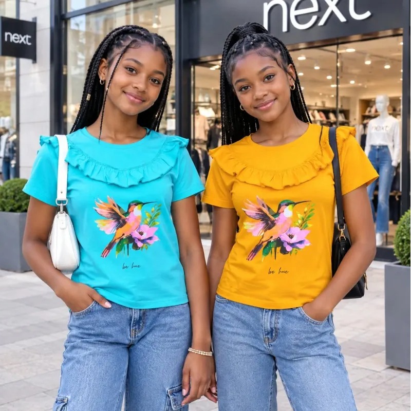 NEXT Girls Design T-Shirt Short Sleeve Wholesale Bangladesh NEXT Girls Design T-Shirt Short Sleeve Wholesale Bangladesh