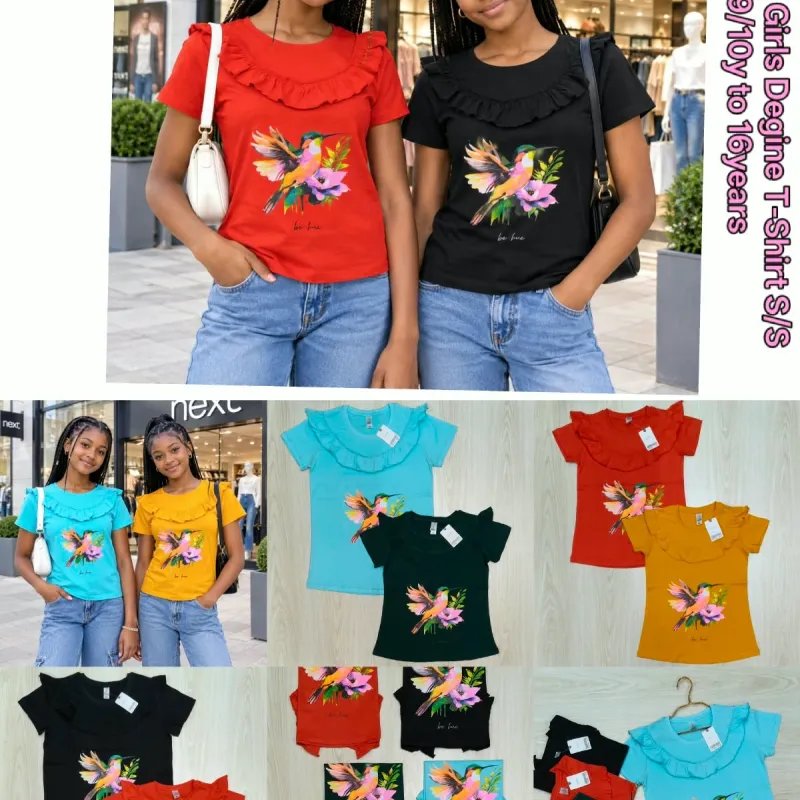 NEXT Girls Design T-Shirt Short Sleeve Wholesale Bangladesh NEXT Girls Design T-Shirt Short Sleeve Wholesale Bangladesh