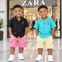 ZARA Boys Top Button Shirt Set Wholesale Bangladesh