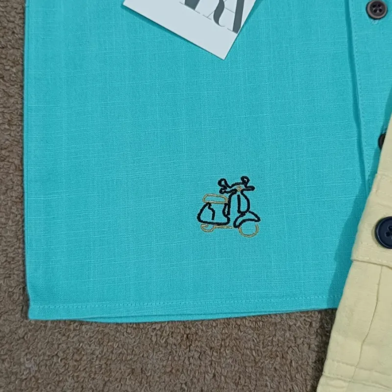 ZARA Boys Top Button Shirt Set Wholesale Bangladesh
